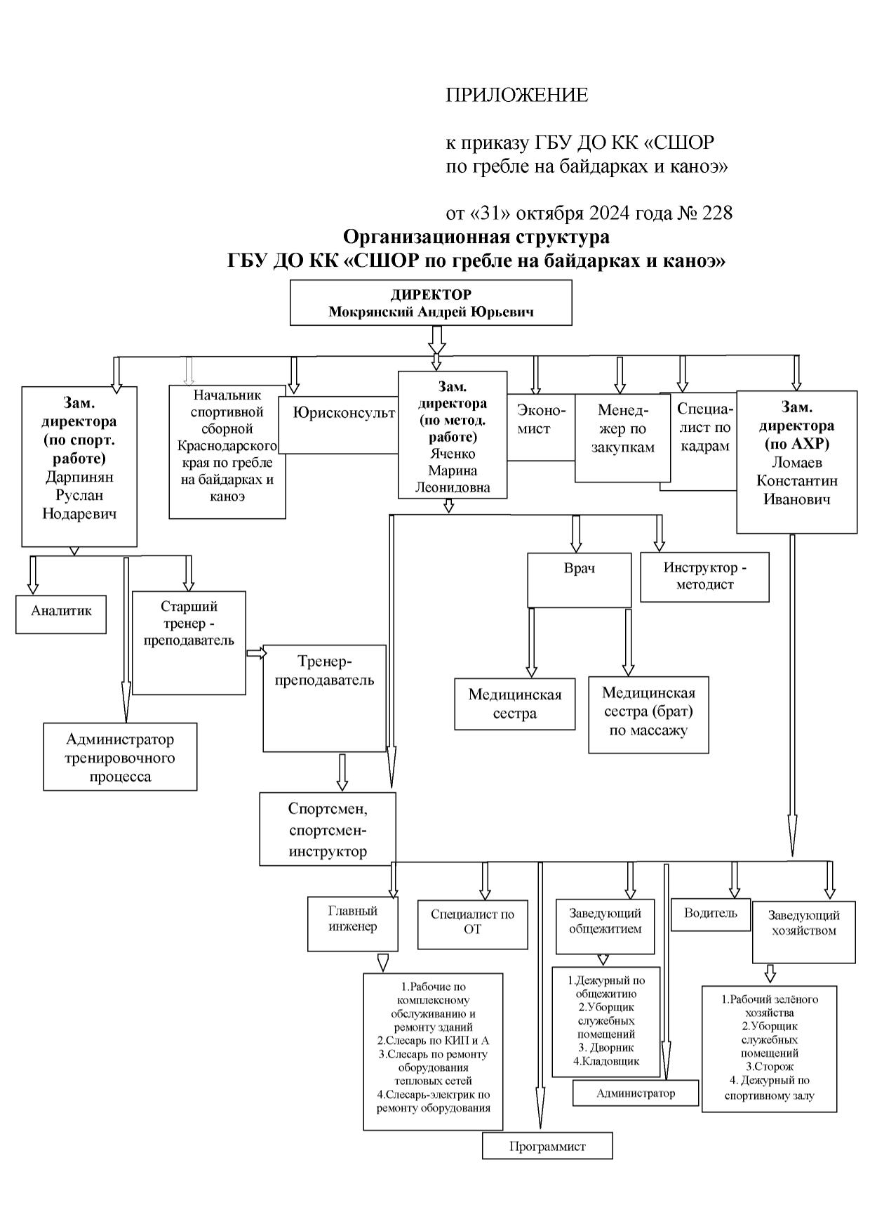 Организационная структура